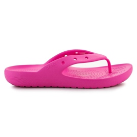 Chinelos Crocs Classic Flip V2 209402-6UB rosa
