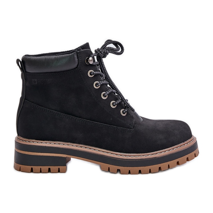 Botas isoladas femininas Big Star OO274A290 pretas preto