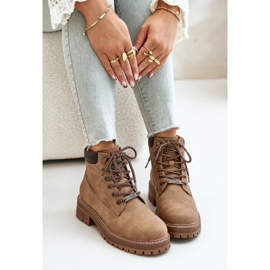 Botas isoladas femininas Big Star OO274A289 marrom castanho Botas isoladas femininas Big Star OO274A289 marrom castanho