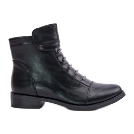 Botas baixas femininas isoladas pretas Labise preto