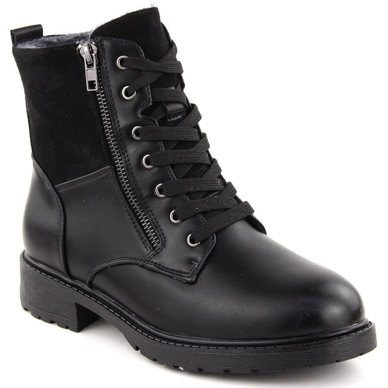 Botas de caçador femininas com isolamento preto Unisoft preto