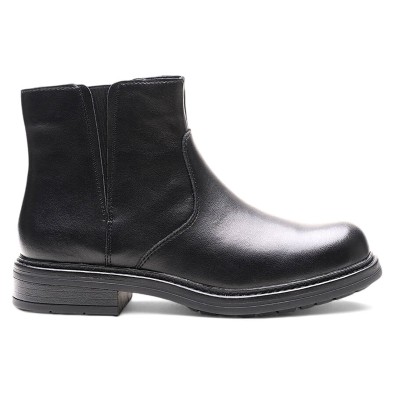 Botins femininos de couro com isolamento preto Sergio Leone BT345-S