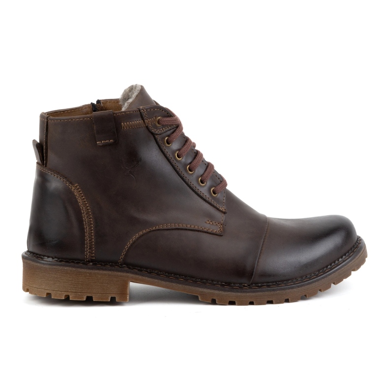 Olivier Botas Masculinas de Couro de Inverno 137 Marrom – Calçado Confortável com Zíper, Perfeito para Dias Mais Frios castanho Olivier Botas Masculinas de Couro de Inverno 137 Marrom – Calçado Confortável com Zíper, Perfeito para Dias Mais Frios castanho