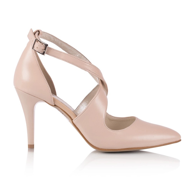 BUTDAM Salto de dança Xena nude rosa pó com alças