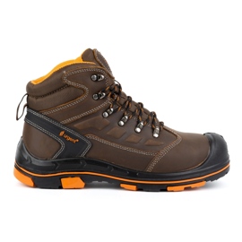 Botas de trabalho masculinas URGENT 133/S3 castanho