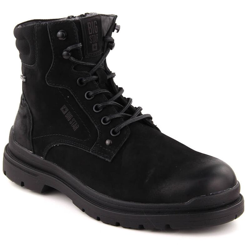 Botas pretas impermeáveis ​​masculinas com isolamento Big Star OO174171 preto
