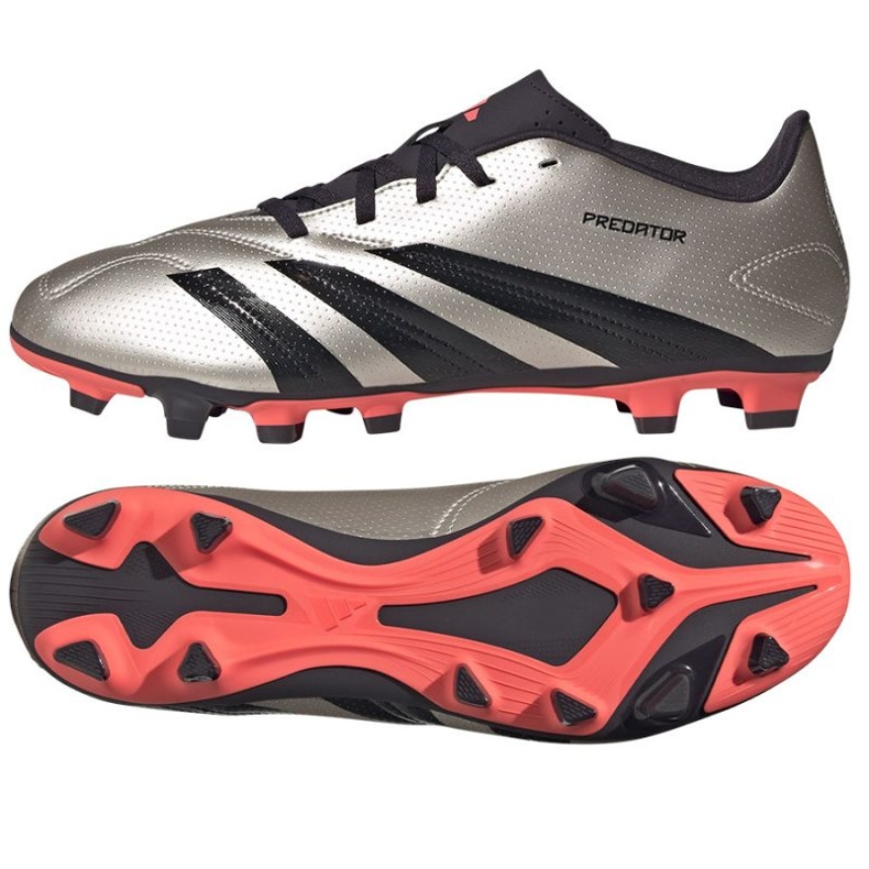 Chuteiras Adidas Predator Club FxG IF6341 prata