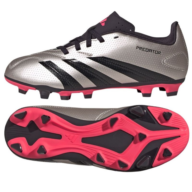 Chuteiras Adidas Predator Club FxG IF6423 prata
