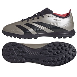 Chuteiras Adidas Predator League Tf IF6376 prata
