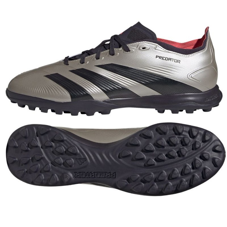 Chuteiras Adidas Predator League Tf IF6376 prata
