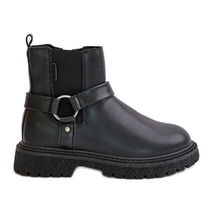 Botas Chelsea isoladas com zíper Big Star OO274A128 pretas preto