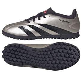 Chuteiras Adidas Predator Club Tf IF6420 prata