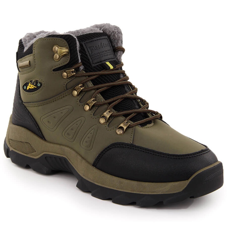 Sapatos de trekking com isolamento verde masculino Vanhorn 16314