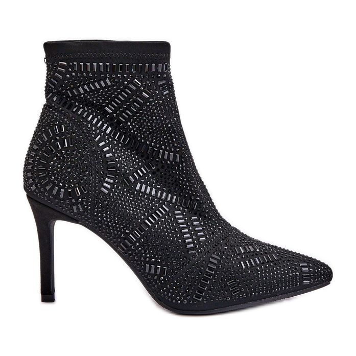 S. BARSKI Botins Decorados Slip-on S.Barski HY42-161 Preto