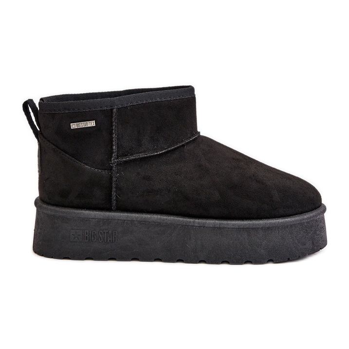 Botas de neve com plataforma baixa Big Star OO274A099 pretas preto