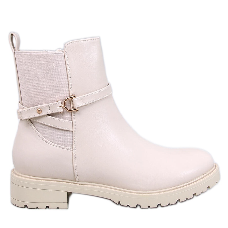 Botas clássicas femininas Chelsea Royle Beige bege