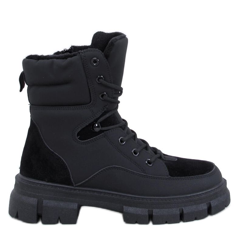 Torey Botins com cadarço e isolamento preto
