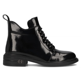 Filippo DBT6318/24 Botas de couro Bk, pretas preto