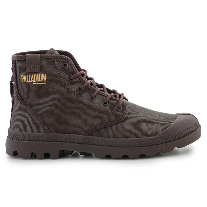 Sapatos Palladium Pampa Hi Coated U 74375-249-M Dark Cocoa castanho Sapatos Palladium Pampa Hi Coated U 74375-249-M Dark Cocoa castanho