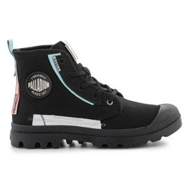 Palladium Pampa Underlayer 99183-008-M Sapatos pretos