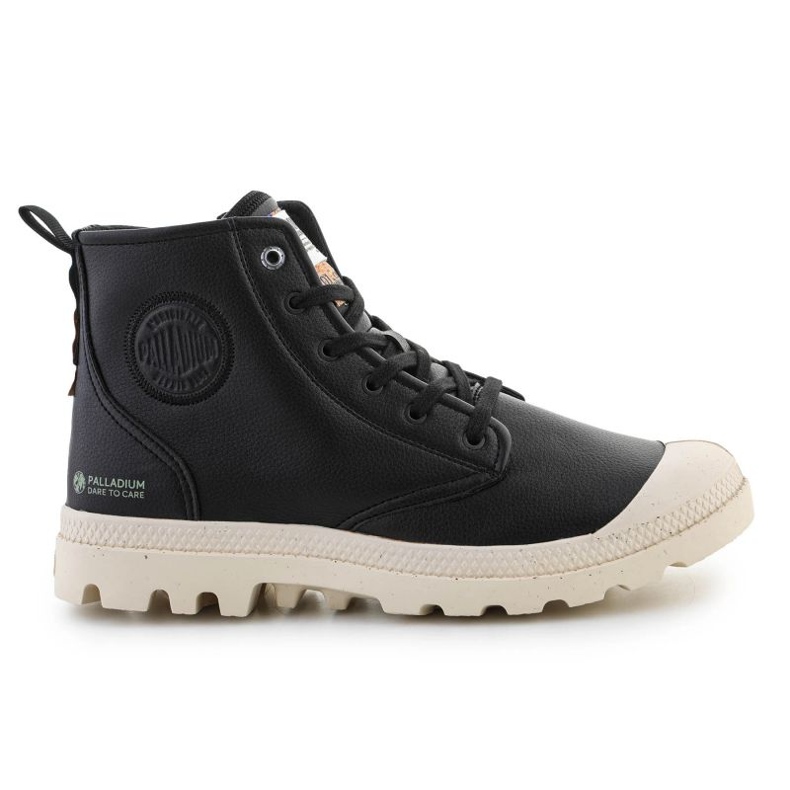 Sapatos U Palladium Pampa Hi Re-Vegan Leather 74378-008-M Preto