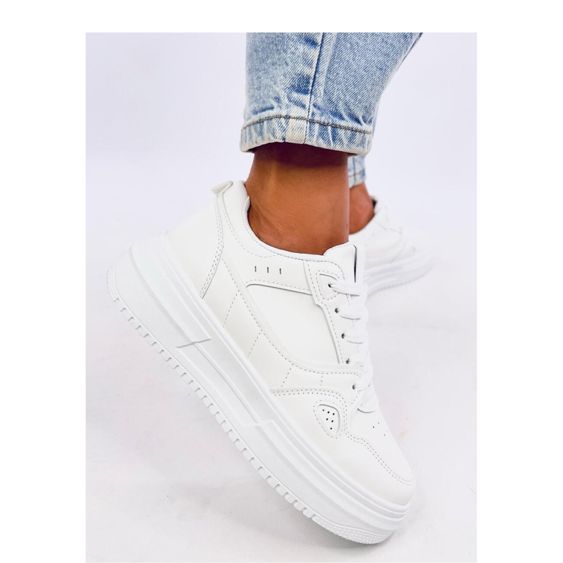 Tênis feminino Tixis All White - Inello branco
