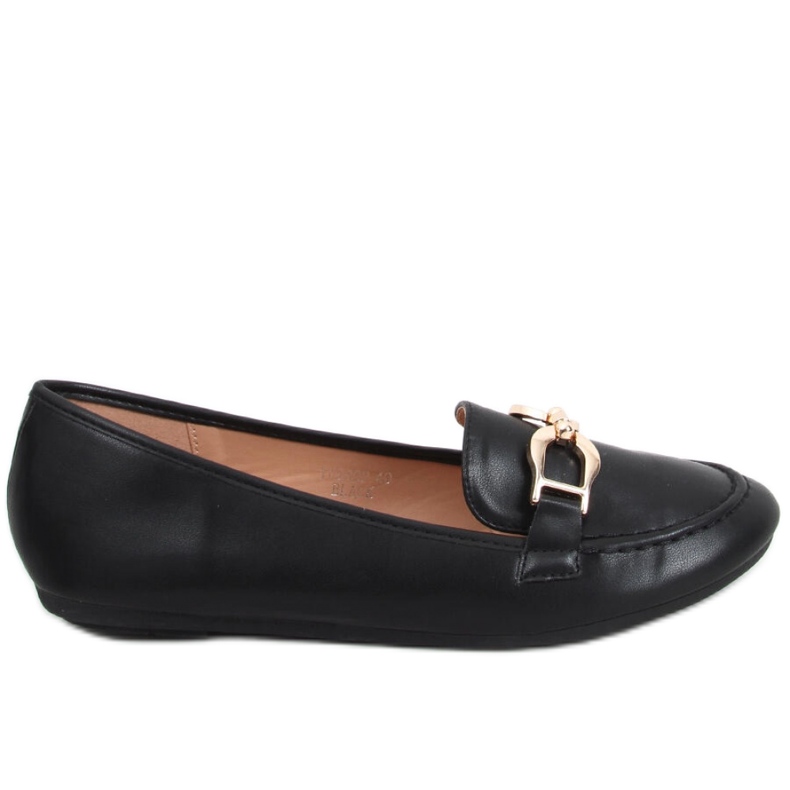 Mocassins femininos Amiya Black preto