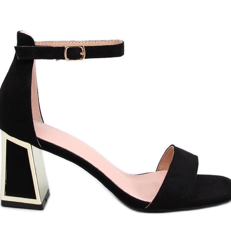 Auguste Sandálias pretas de salto alto preto