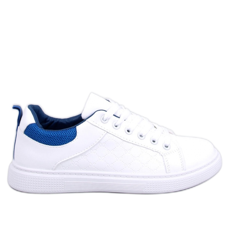Tênis feminino BRANCO/AZUL ROYAL