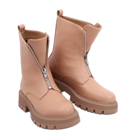 Botas militares camelo marrom