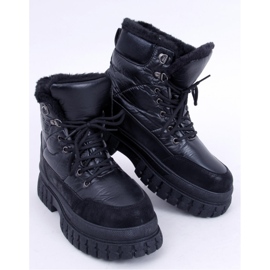 Renn Black - Botas de neve femininas Inello preto