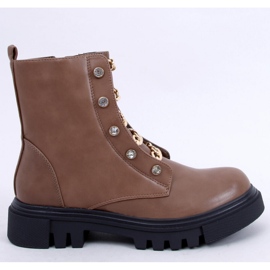 Lopez Bota militar Taupe - Inello castanho