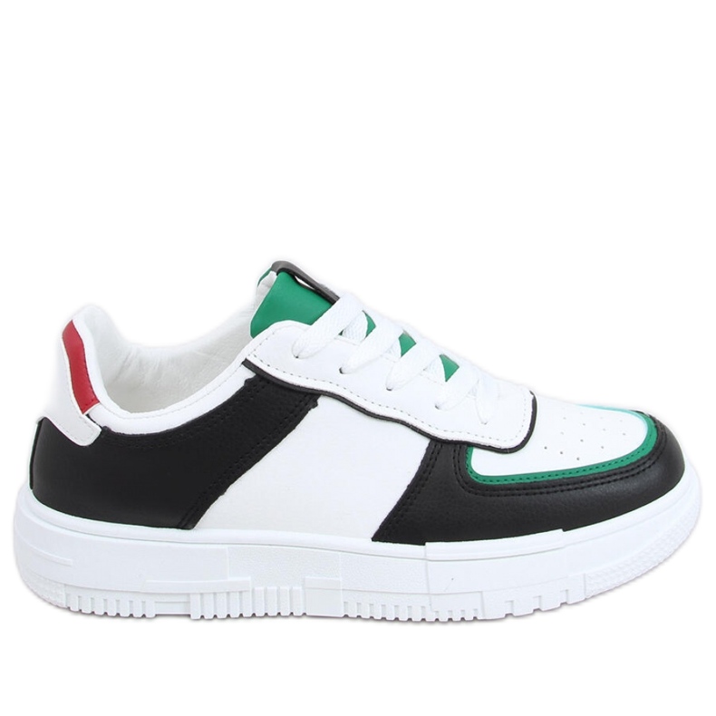 Calçado desportivo feminino Preto branco