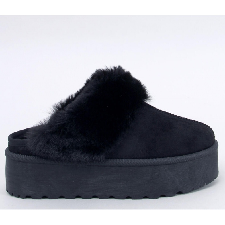 Chinelos de neve com plataforma Allod Preto - Inello