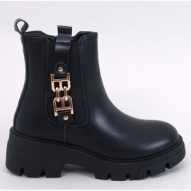 Botas Chelsea femininas Vida Black - Inello preto
