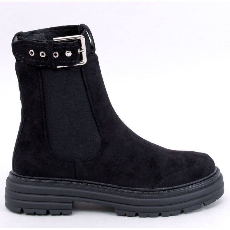 Botas Chelsea femininas Carls Black - Inello preto