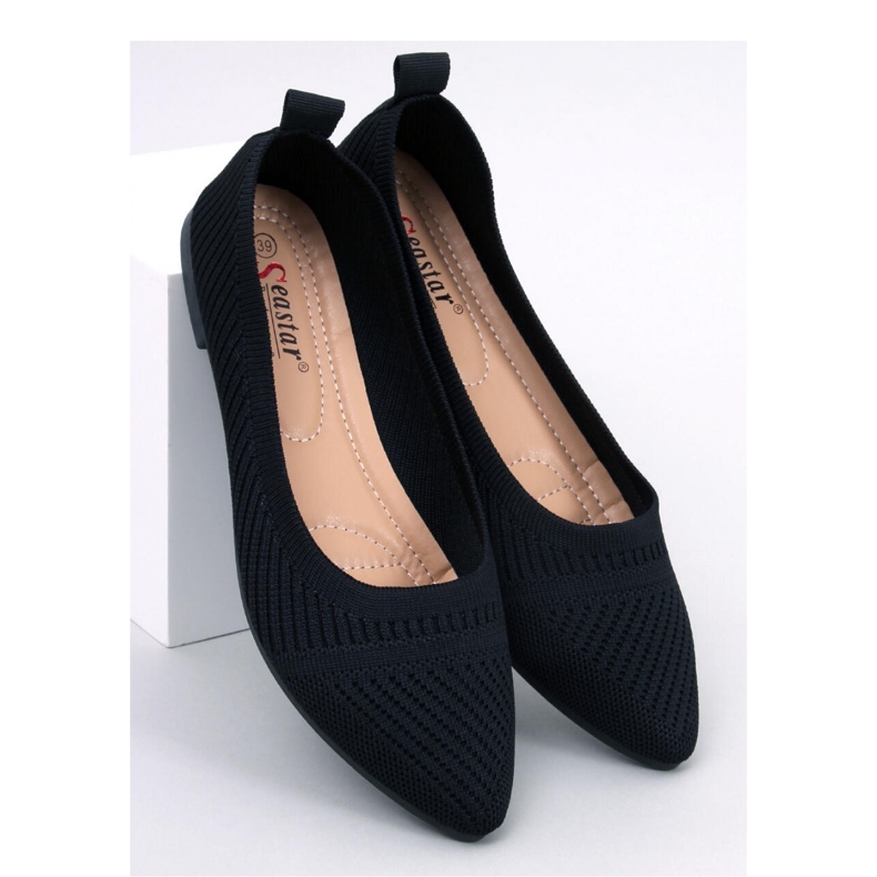 Kayla Sapatilhas de balé pretas - Inello preto