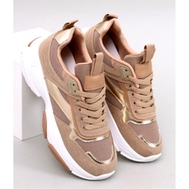 Tênis feminino Baltha Khaki - Inello castanho