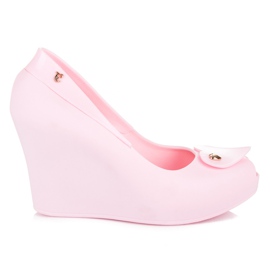 Vices Meliski On Koturnie Open Toe rosa