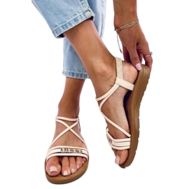 Sandálias de mulher Rostani Bege - Inello Sandálias de mulher Rostani Bege - Inello