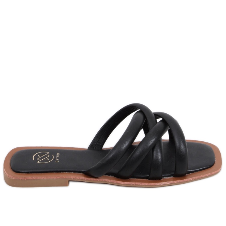 Chinelos pretos femininos