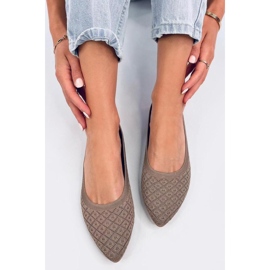 Balart Sapatilhas com meia amêndoa cáqui - Inello marrom