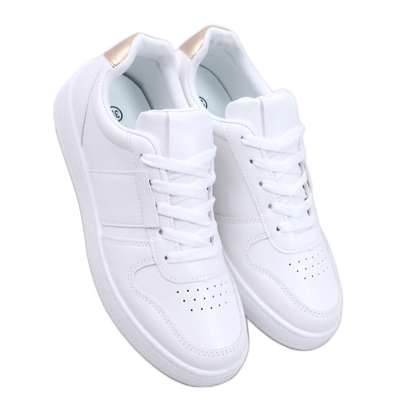 Tênis feminino Lemoro Gold - Inello amarelo