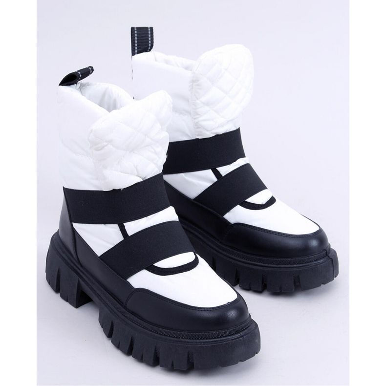 Botas de neve femininas Uffie White - Inello branco