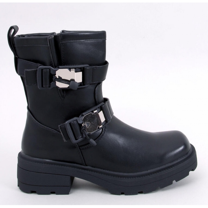 Beaus Botas militares pretas - Inello preto