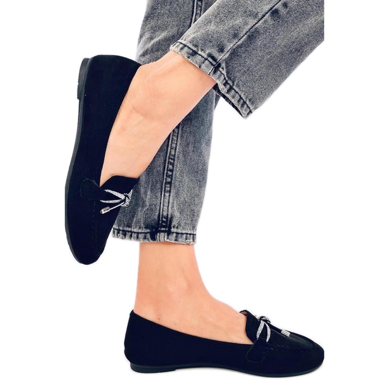 Marsoin Mocassim de camurça preto - Inello