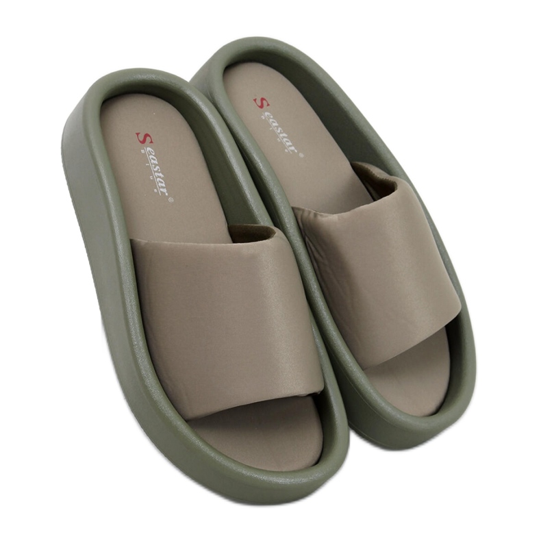 Fontes Oliver Sandália macia feminina - Inello verde