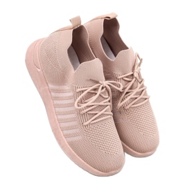 Sharpe Calça esportiva com meia Khaki - Inello marrom