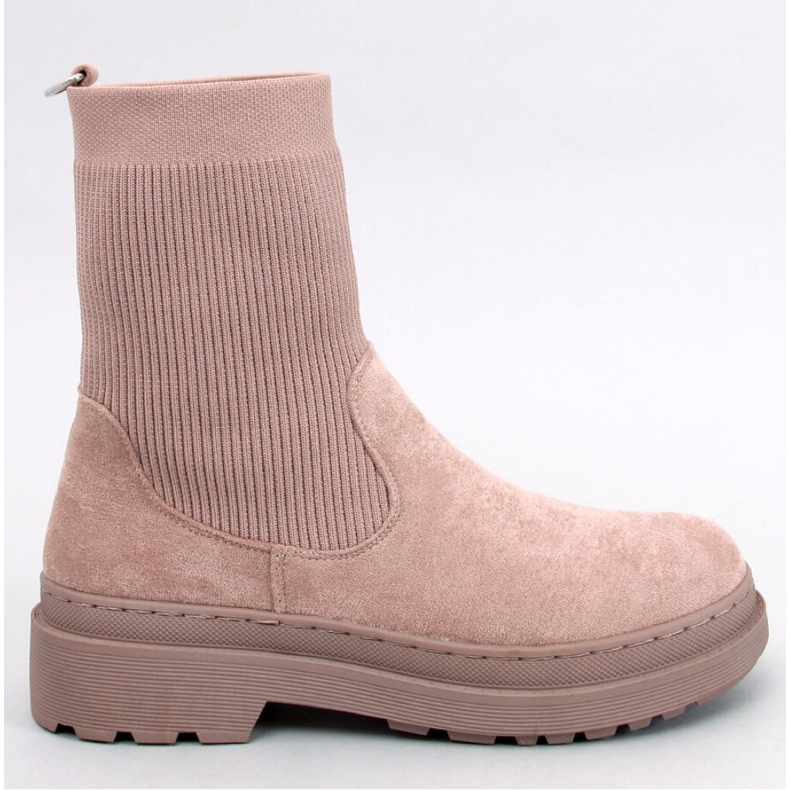 Joyner Botas Chelsea Khaki com cano elástico - Inello bege
