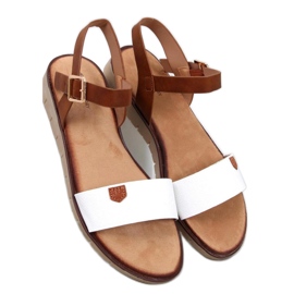 Sandálias de mulher Almera White - Inello branco